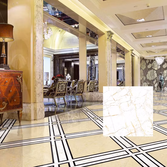 Baldosa de cerámica de porcelana pulida esmaltada de fábrica de Foshan